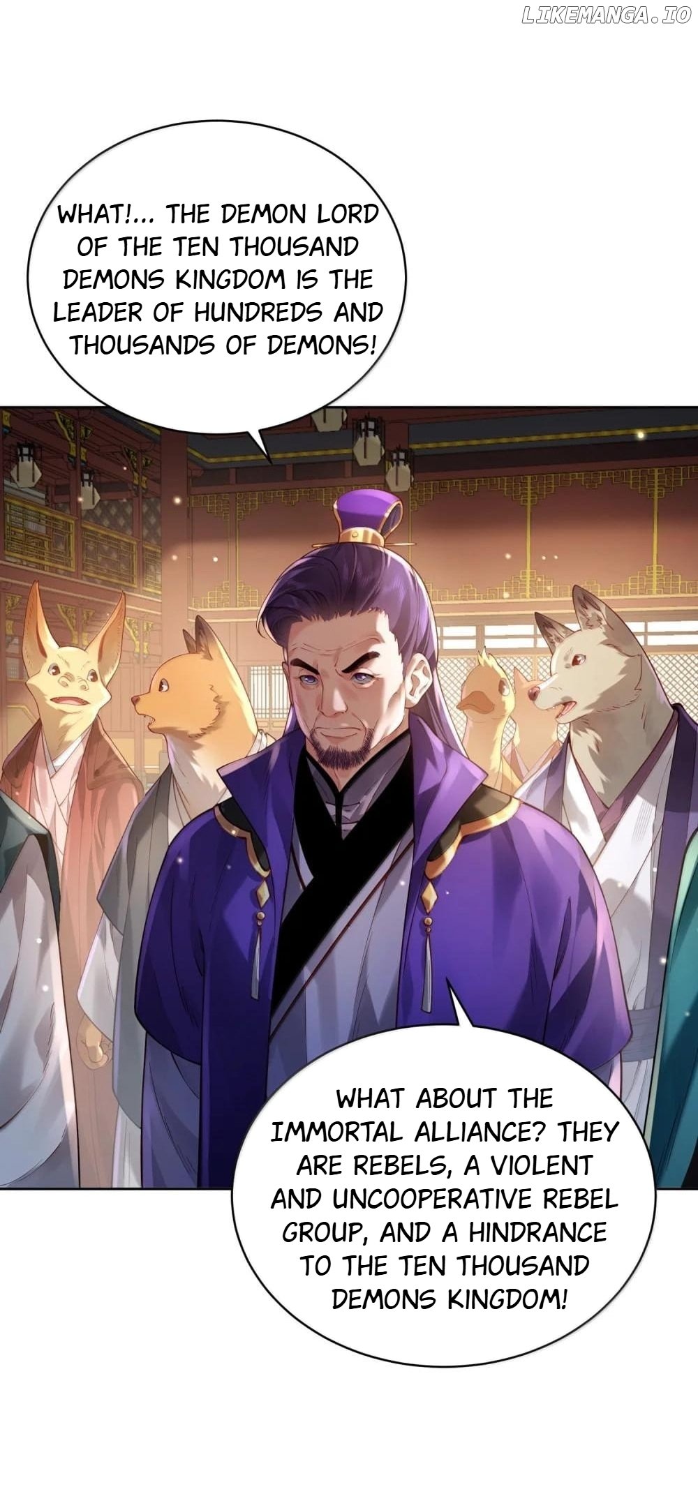 It’s Just Fortune-Telling. How Did the Nine-Tailed Demon Emperor Become My Wife? Chapter 48 - page 3